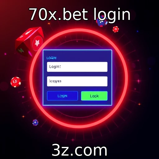 Aposte com segurança: dicas para um login seguro no 70x.bet